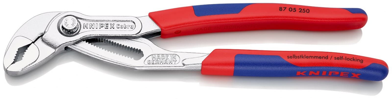 Knipex papagaj - cevna klešta Cobra® 2 87 05 250