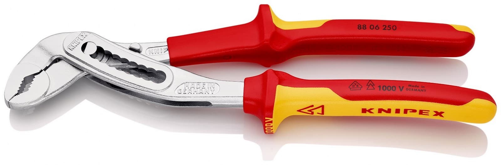 Knipex papagaj klešta Alligator® 1000V VDE izolovana 250mm 88 06 250