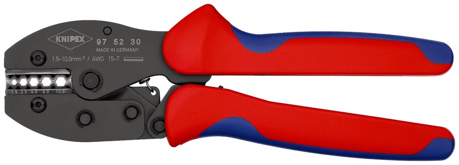 Knipex krimp klešta PreciForce® za neizolovane konektore 97 52 30