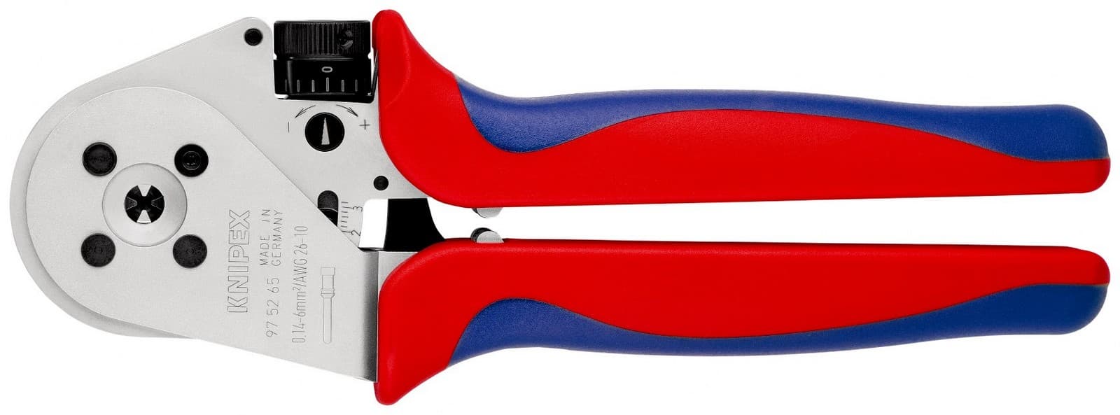 Knipex krimp klešta sa četiri trna za tokarene kontakte 230mm 97 52 65