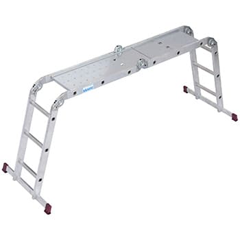 Krause Corda zglobne univerzalne merdevine 4x3 gazišta sa platformom 085214