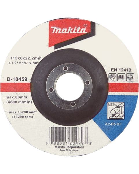 Makita Brusni disk sa presovanim centrom A-80949