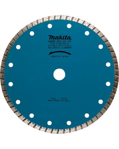 Makita Dijamantski list sa talasastim oblikom, za suvo sečenje A-84078