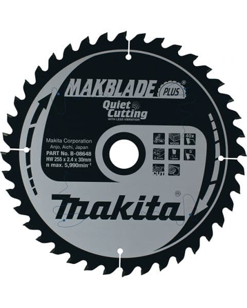 Makita List za testeru od tvrdog metala, MAKBlade Plus, sa 40 zubaca B-08648