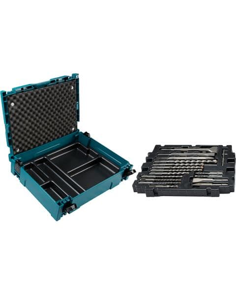 Makita Makpac 17kom burgija i dleta za SDS-plus hamere B-53877