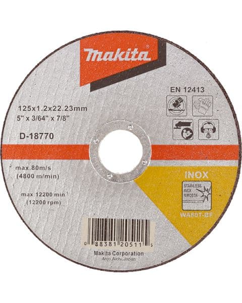 Makita Brusni disk sa presovanim centrom D-18770