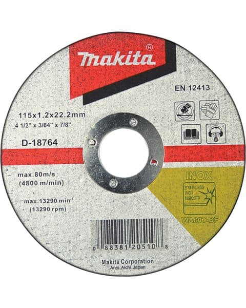 Makita Brusni disk sa presovanim centrom D-18792