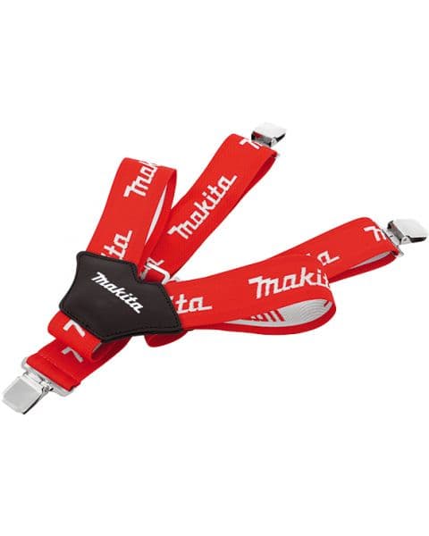 Makita Tregeri za pantalone, sa štipaljkom, crveni P-72176