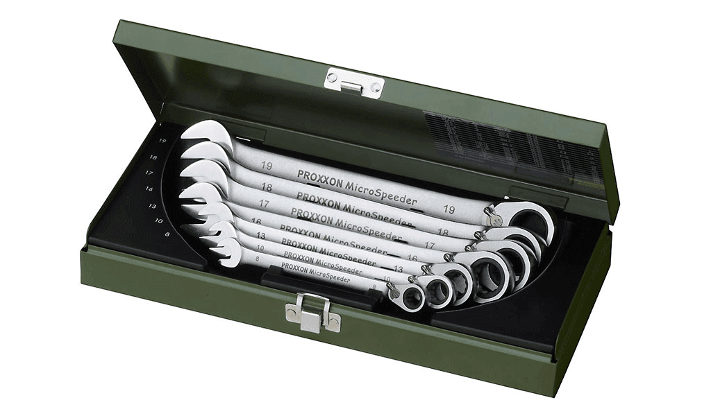 Proxxon MicroSpeeder set, 8- 19 mm (7-delni)