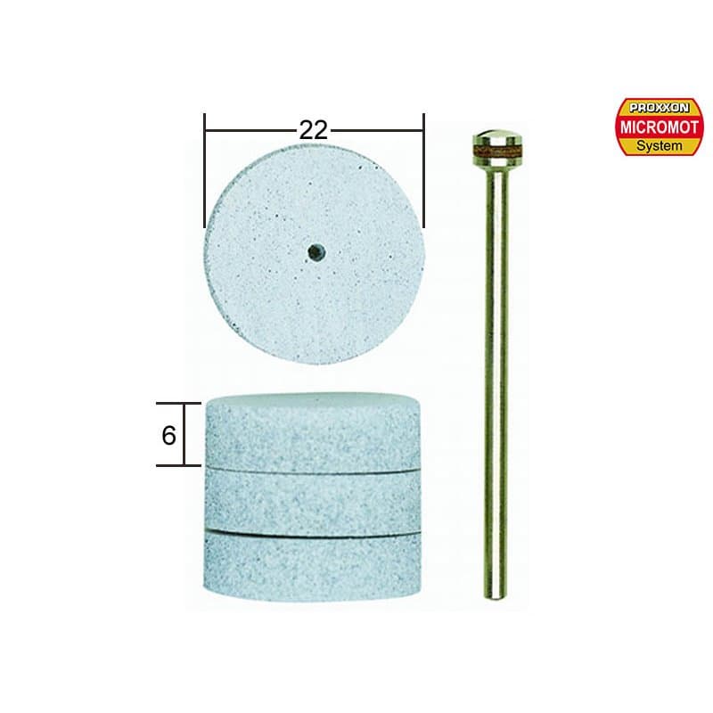 Proxxon Set fleksibilnih jastučića za poliranje 4kom (22mm), 28296