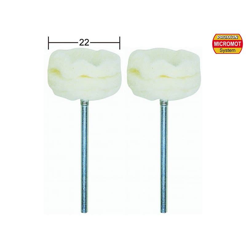 Proxxon Alat za poliranje 2kom (22mm), 28299