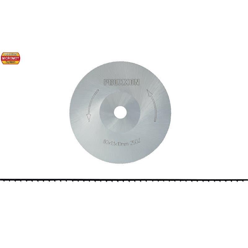 Proxxon List cirkularne testere od HSS čelika fi 80mm (10mm otvor) debljina 1,1mm, 28730