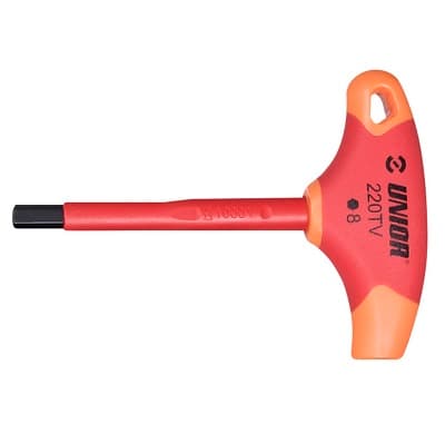 Unior 220TV Ključ imbus sa T-ručicom, izolovan, 8, 619135