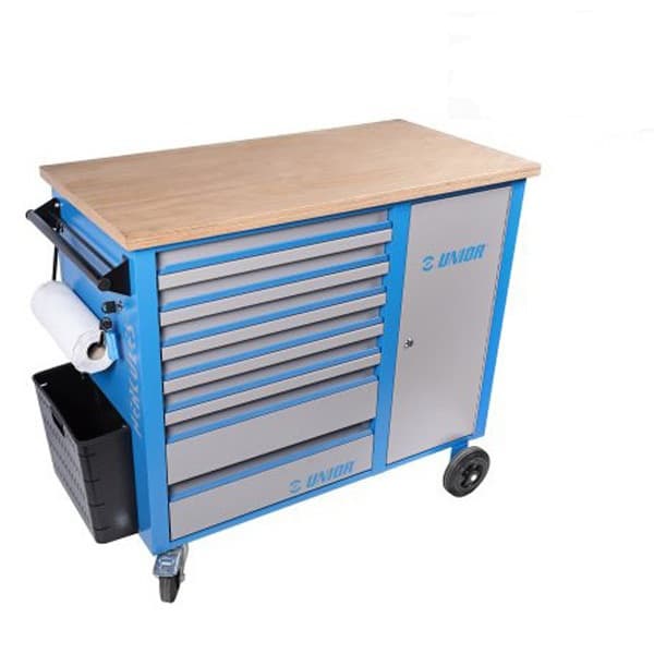 Unior 940H2 Kolica za alat "HERCULES" sa 7 fioka i ormarićem, , 615511