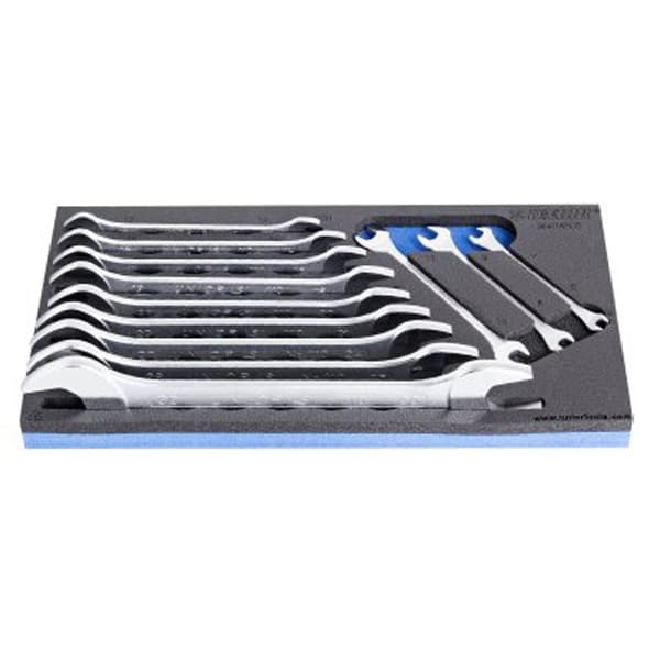 Unior 964/1ASOS Ključevi viljuškasti u SOS ulošku za alat, 6 - 32/12, 621050