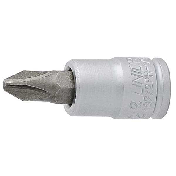 Unior 187/2PH Ključ nasadni krstasti, PH profil, prihvat 1/4", PH3, 607894