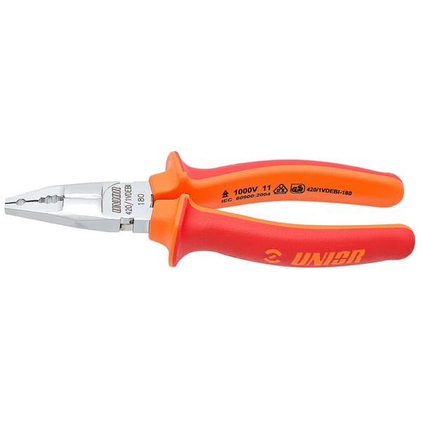 Unior 420/1VDEBI Klešta elektrokombinovana, izolovana, 180, 610425