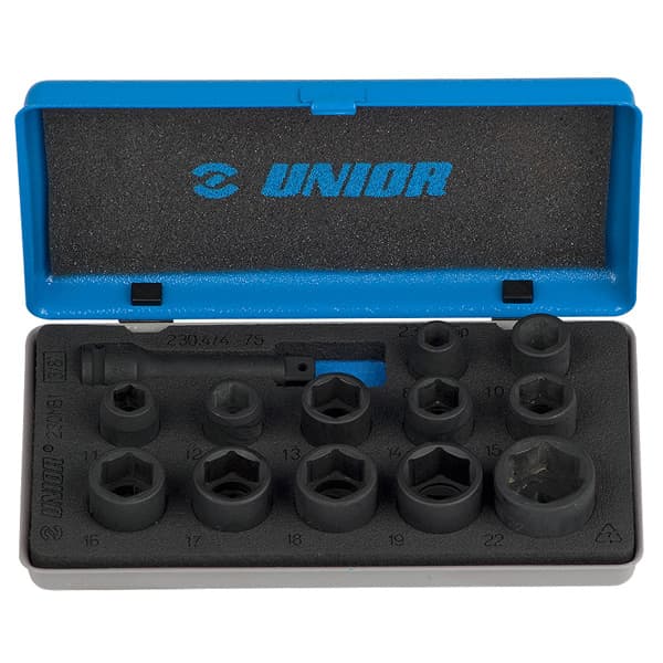 Unior 230/4MB1 Ključevi nasadni IMPACT, prihvat 3/8", 8 - 22/16, 612590