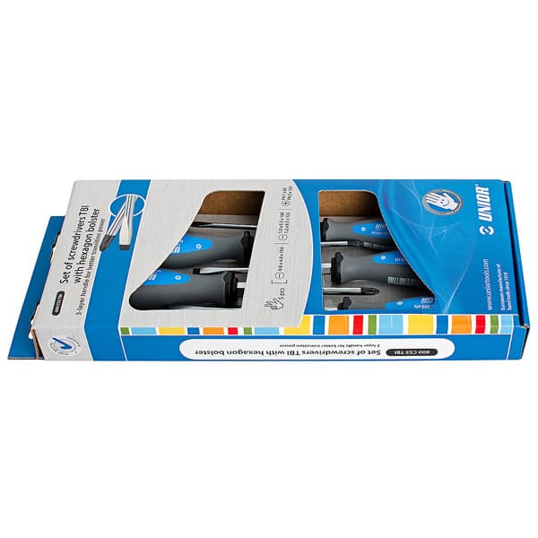 Unior 600CS5TBI Odvijači TBI sa OK ojačanjem u garnituri, /5, 614007