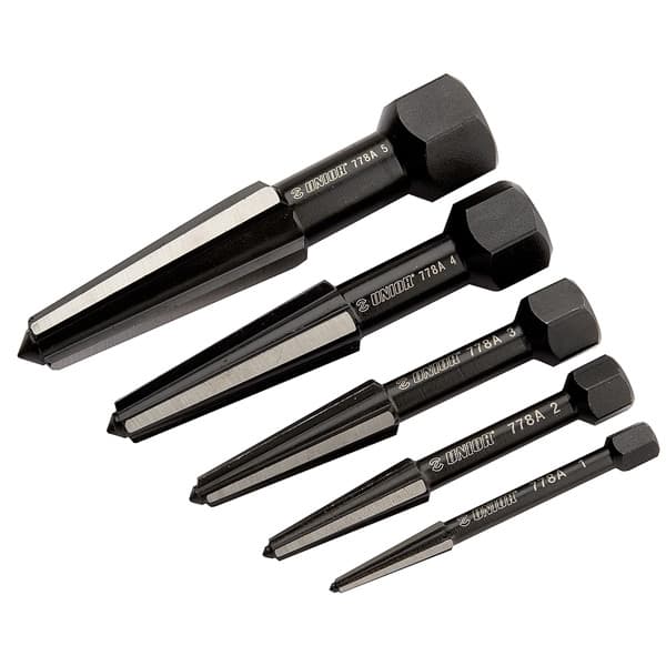 Unior 778/4APB Set dvoreznih izvlakača zalomljenih vijaka, 45047, 616830