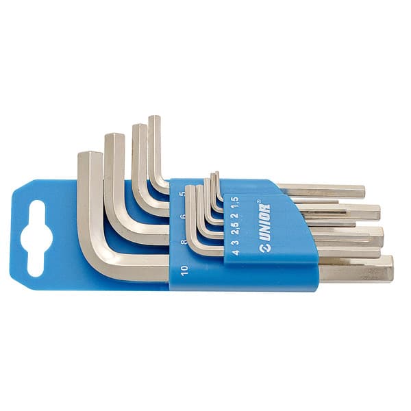 Unior 220/3PH Ključevi imbus na plastičnom držaču, 1.5 - 12/10, 617079