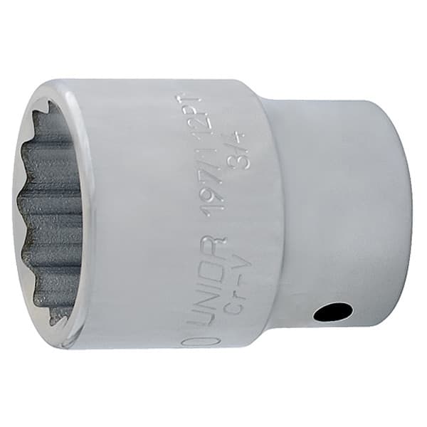Unior 197/1 12p Ključ nasadni, prihvat 3/4", dvanaestougaoni, 60, 618681
