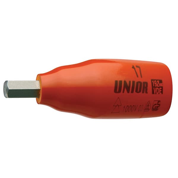 Unior 236/2HXVDEDP Ključ nasadni imbus, izolovan, prihvat 3/8", 10, 619175