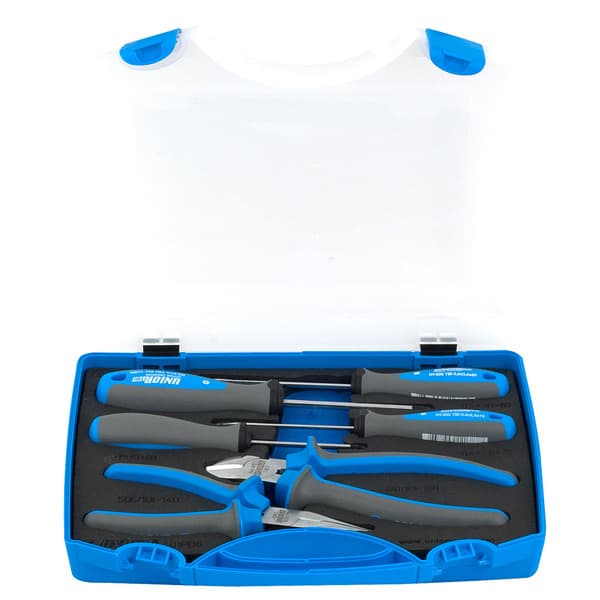 Unior 401PB6 Garnitura klešta i odvijača u plastičnoj kutiji, /6, 621420