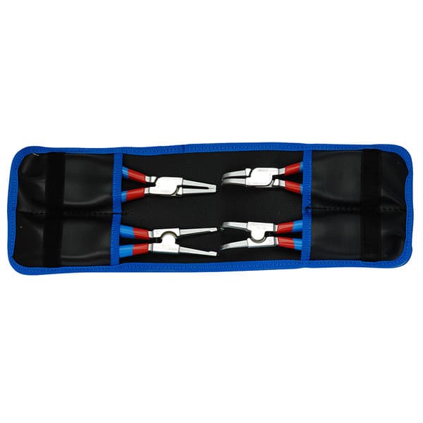 Unior 539PLUS/1DPCT Set PLUS klešta za seger prstenove u torbici, 180, 621625