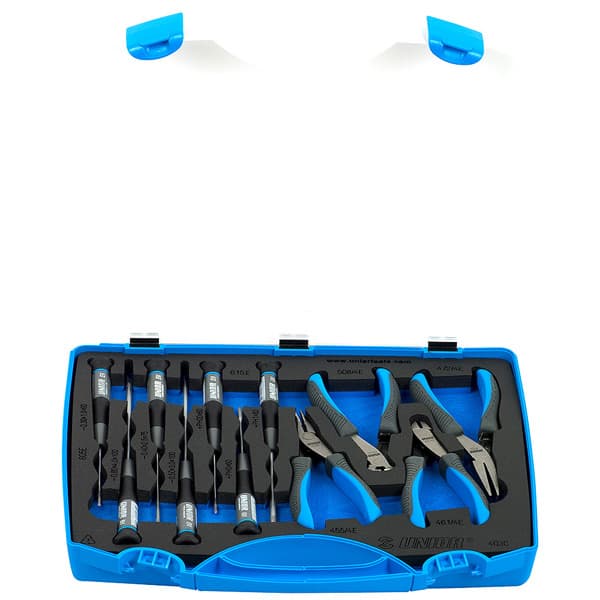 Unior 403C Garnitura elektroničarskih klešta i odvijača u plastičnoj kutiji, 0, 621692
