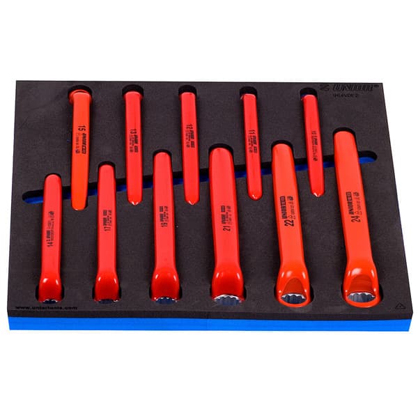 Unior 964VDE2 Ključevi okasti jednostrani, izolovani, u SOS ulošku, 0, 621784