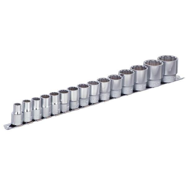 Unior 190H12P15 Ključevi nasadni, prihvat 1/2", na držaču, 10 - 32/15, 622635