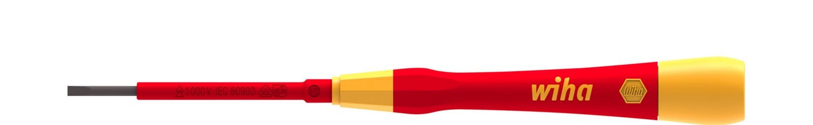 Wiha 42376 Picofinish® električarski precizni odvijač, SL 2.5 mm