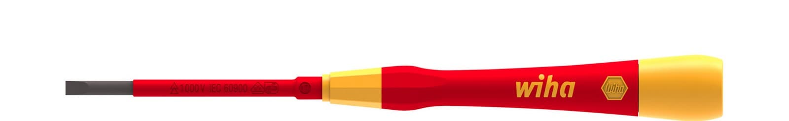 Wiha 42471 Picofinish® električarski precizni odvijač, SL 3.5 mm