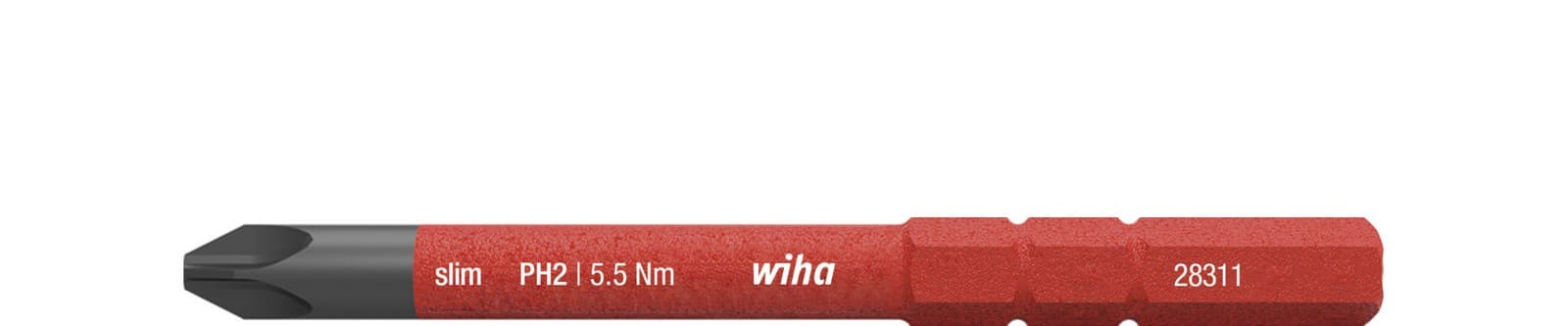 Wiha 34584 slimBit električarski bit, PH2