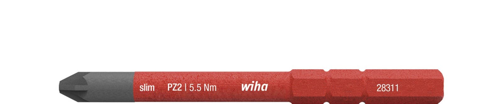 Wiha 34586 slimBit električarski bit, PZ2