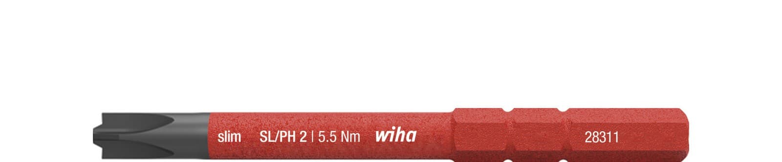 Wiha 34588 slimBit električarski bit, PlusMinus Phillips, SL/PH2