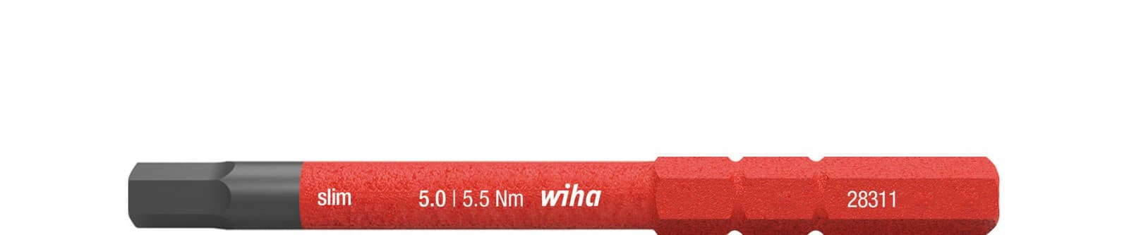 Wiha 37226 slimBit električarski Bit šestougaoni, 5 mm