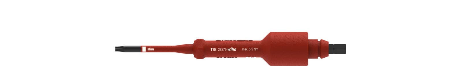 Wiha 38931 Izmenljivi VDE nastavak Torx® za moment odvijač sa t-ručkom, T15