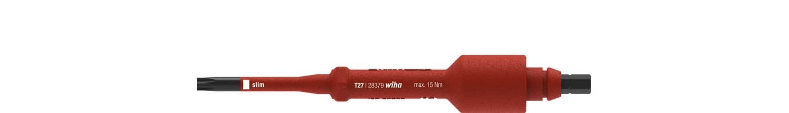 Wiha 38934 Izmenljivi VDE nastavak Torx® za moment odvijač sa t-ručkom, T27