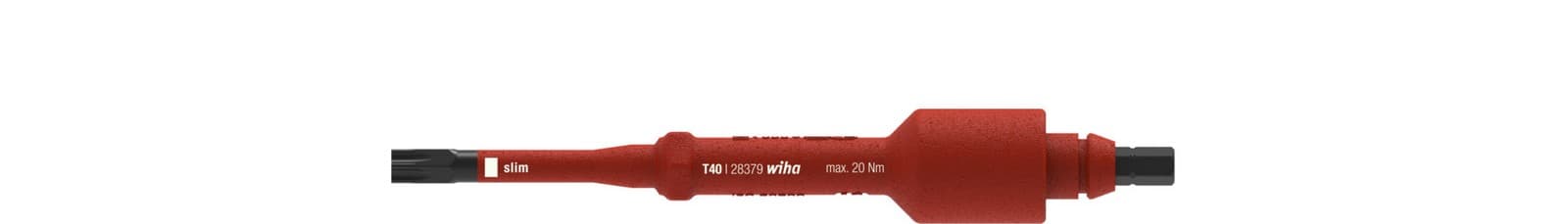 Wiha 38936 Izmenljivi VDE nastavak Torx® za moment odvijač sa t-ručkom, T40
