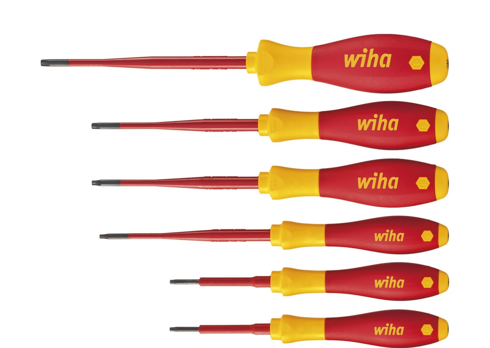Wiha 36558 set odvijača, Torx®, 6 delova, SoftFinish®