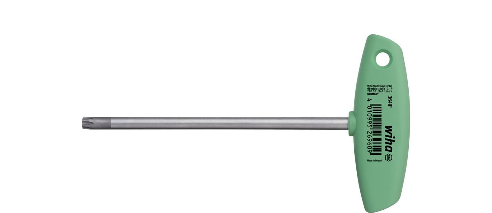 Wiha 26954 imbus sa T ručkom Torx Plus®, mat hromirani, 10IP