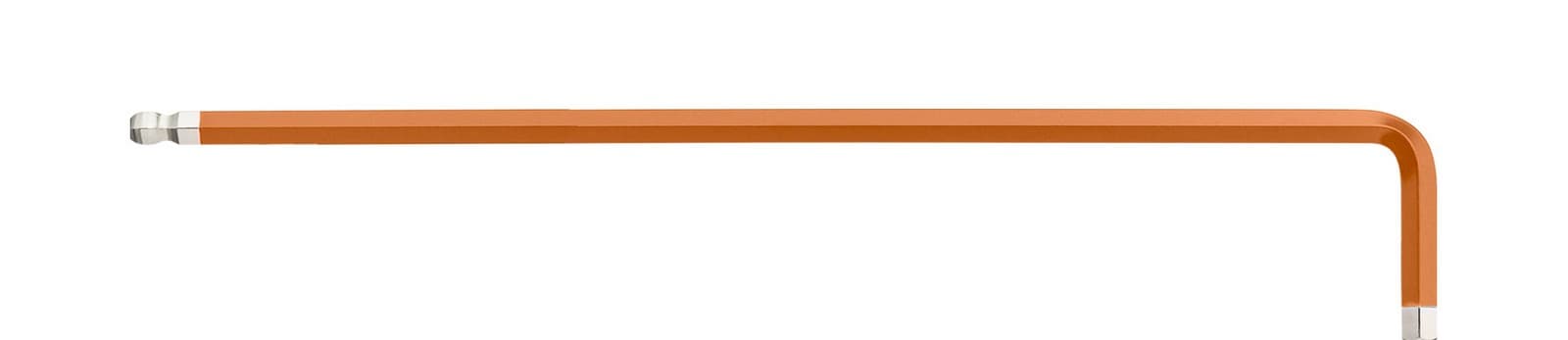 Wiha 41897 imbus sa kuglom u flourescentnoj boji, narandžasta, 3 mm