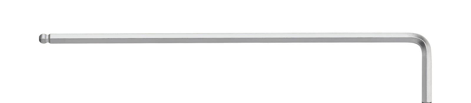 Wiha 29471 imbus sa kuglom, kratak, mat hromiran, inčni dizajn, 1.27 mm