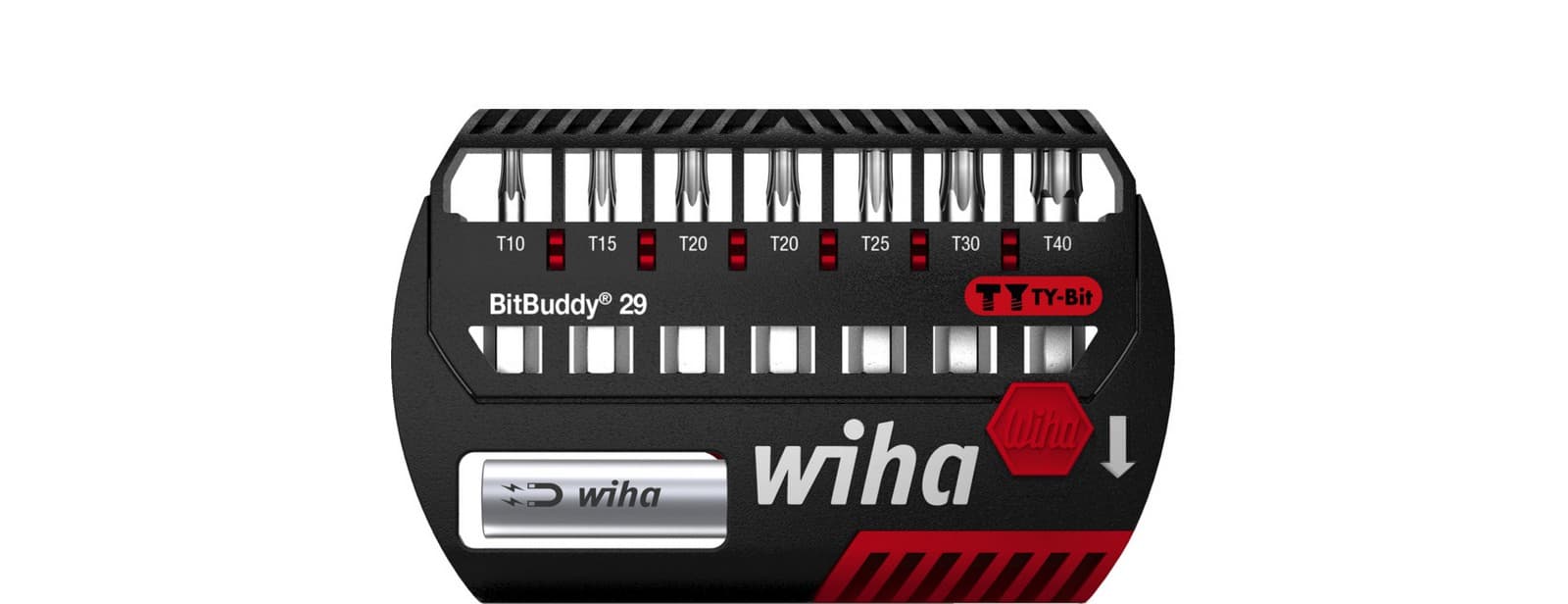 Wiha 42136 BitBuddy® TY set bitova Torx®, 29 mm, 1/4", 9 delova