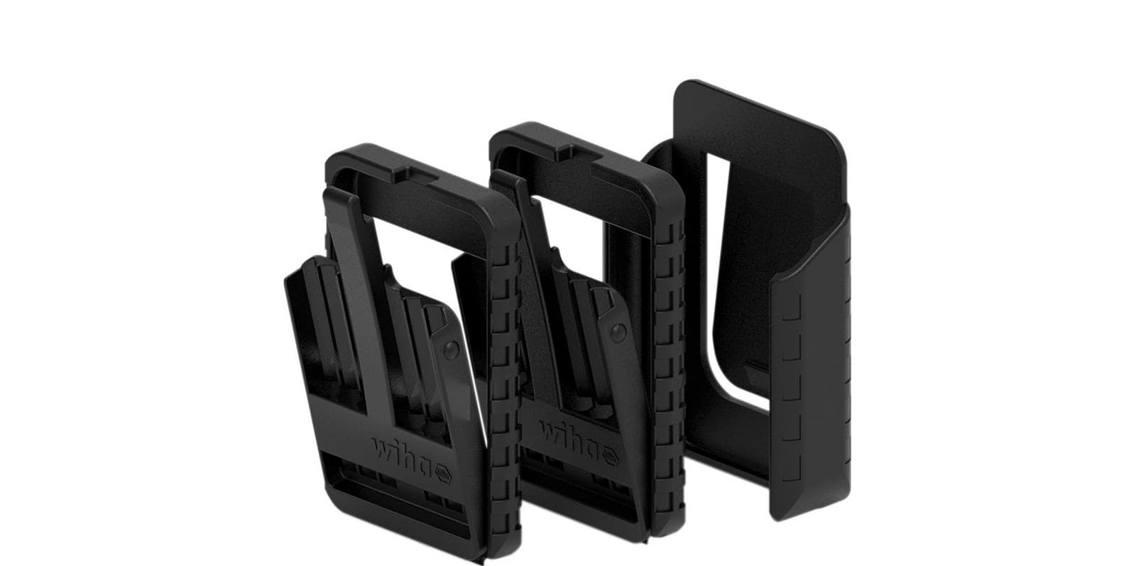 Wiha 43164 slimBit kutija prazna, 2 dela, sa kopčom