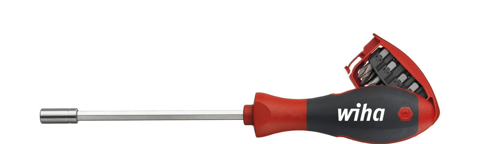 Wiha 33007 odvijač, 1/4", sa 8 bitova