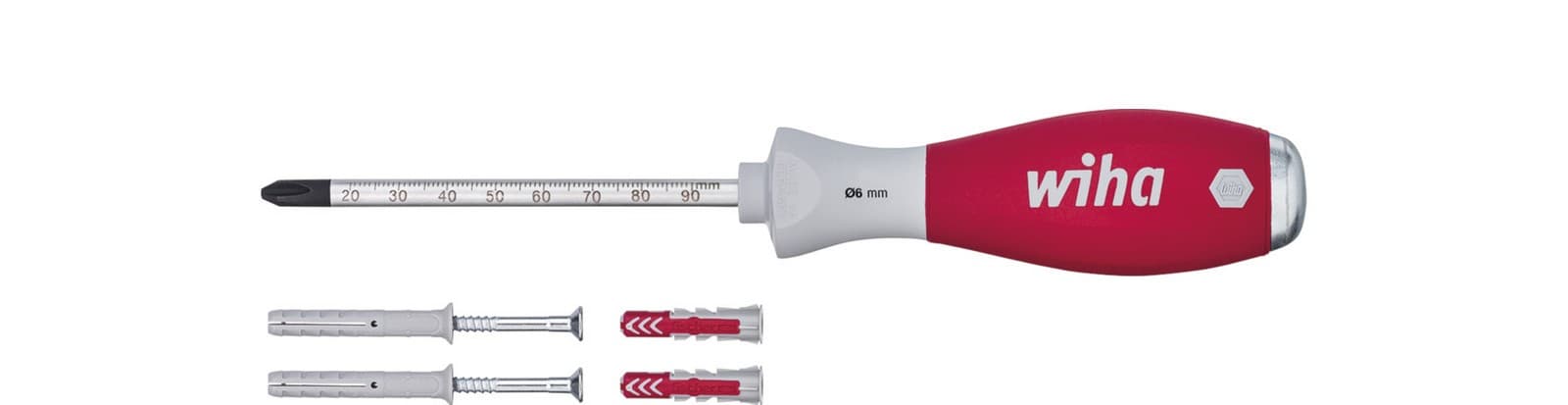 Wiha 41289 odvijač za postavljanje tiplova, 5 delova, SoftFinish®