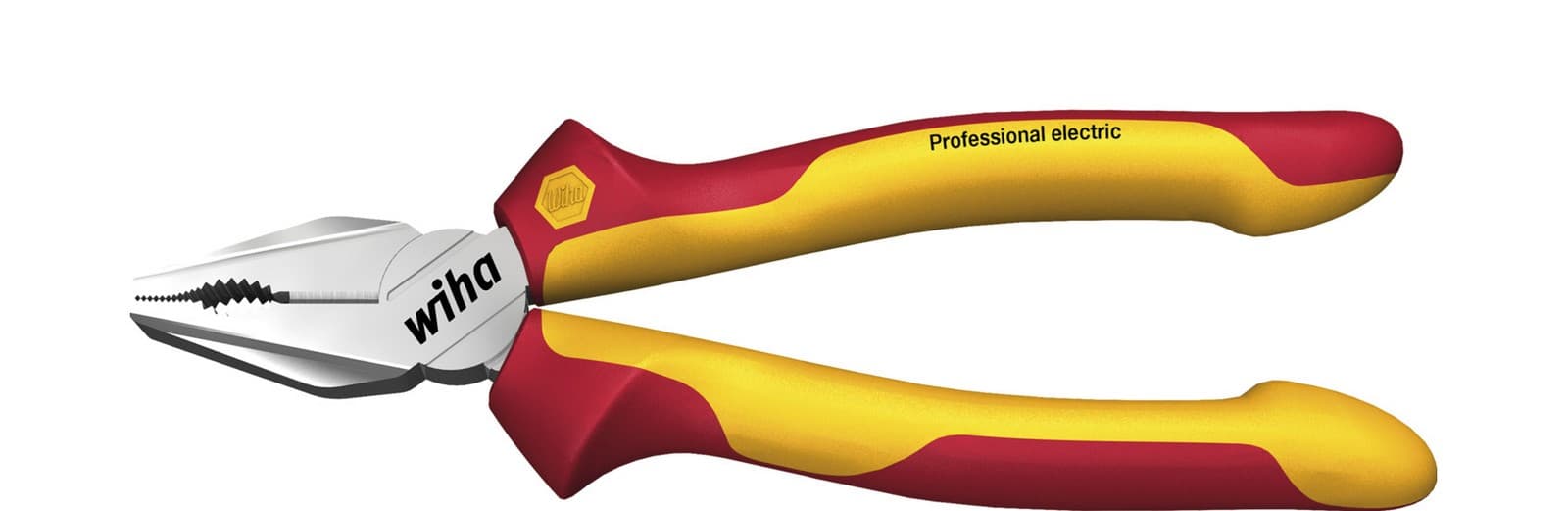 Wiha 26711 Kombinovana klešta Profesionalni VDE električarska, DynamicJoint® i OptiGrip sa ekstra dugom reznom ivicom, 200 mm